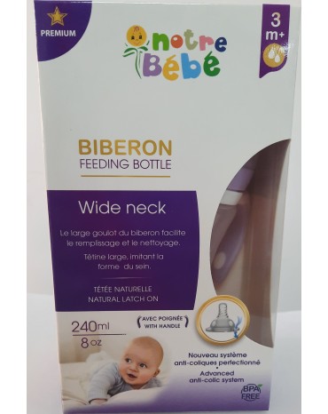 Notre bébé biberon 3 m +...