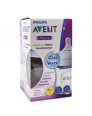 AVENT BIBERON NATURAL VERRE...