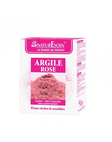  NATURE SOIN ARGILE ROSE 100G