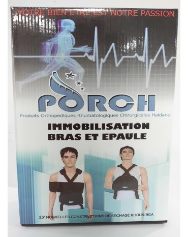 PORCH IMMOBILISATION BRAS...