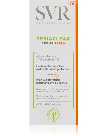 SVR Sebiaclear Crème SPF 50...