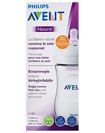 Avent Biberon Naturel +1m...