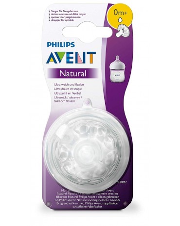 AVENT TETINE NATURAL 0M+