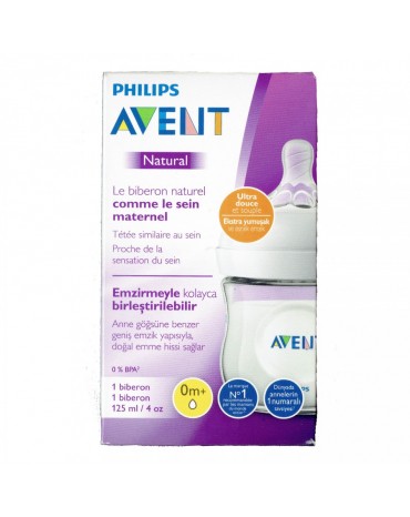 AVENT NATURAL BIBERON 0m+...