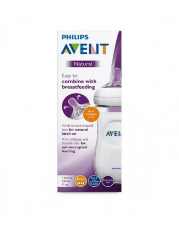 AVENT BIBERON NATURAL 6m+...