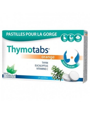 Thymotabs Orange 24 pastilles